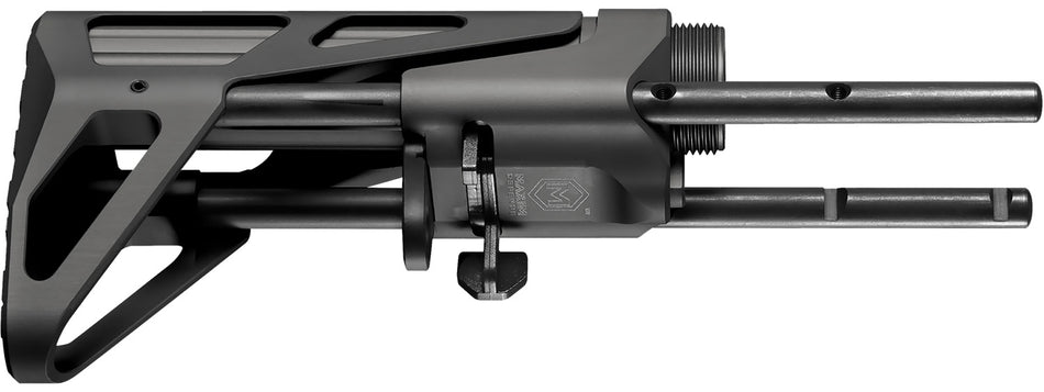 Maxim Defense CQB Gen 7 Mil-Spec AR-15 Stock Assembly, Black, 4 Adjustable Positions, Buffer & Tube Included