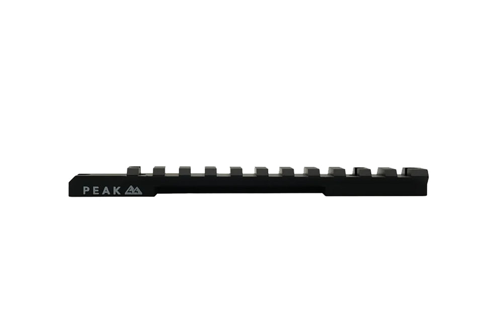 Weatherby J010003 Matte Black Aluminum Picatinny Rail for Model 307 Integrated Weaver Mount Long Action 20 MOA