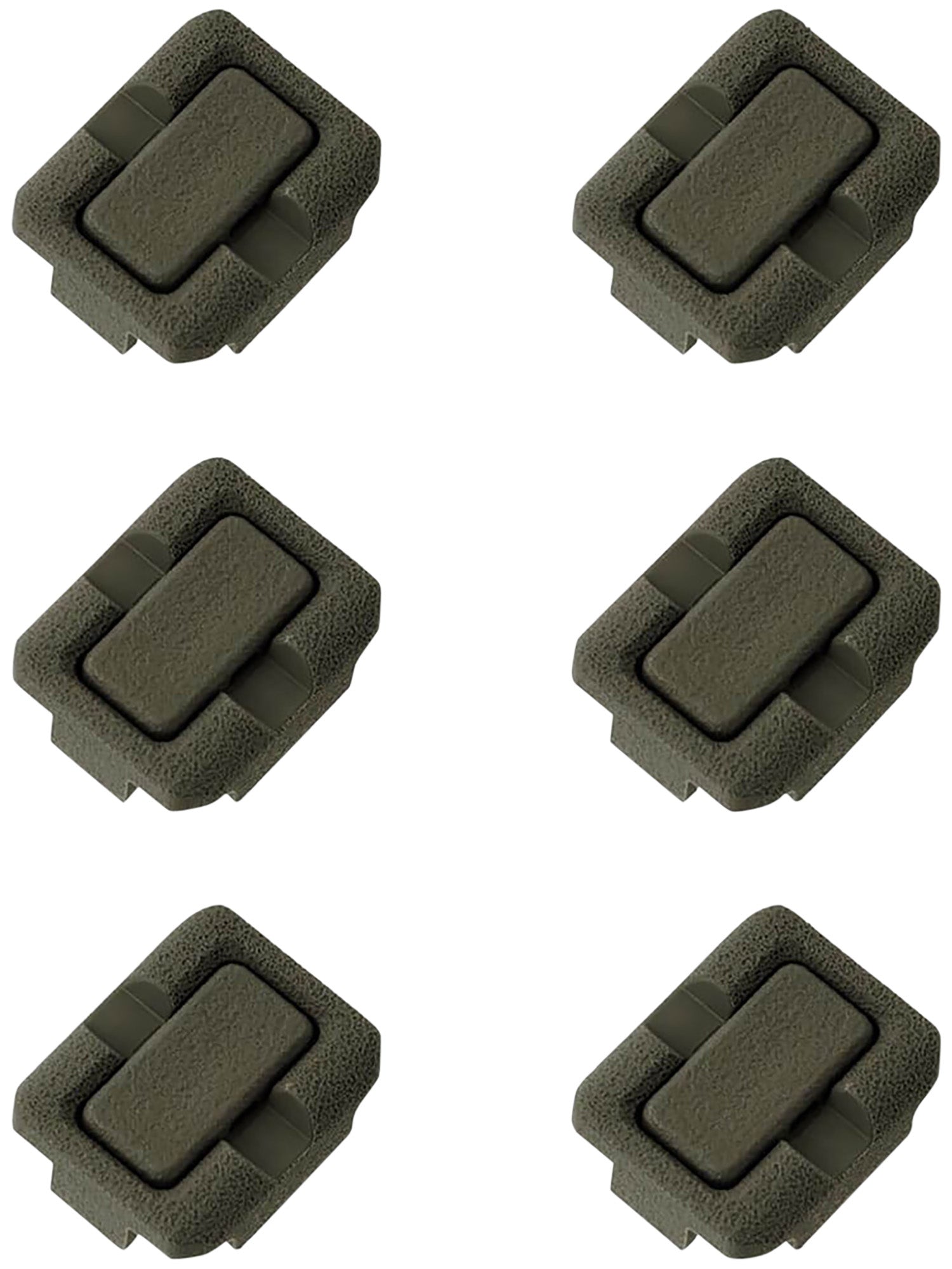 Magpul WCK Wire Control Kit M-LOK Compatible OD Green Polymer 6-Assembly Pack