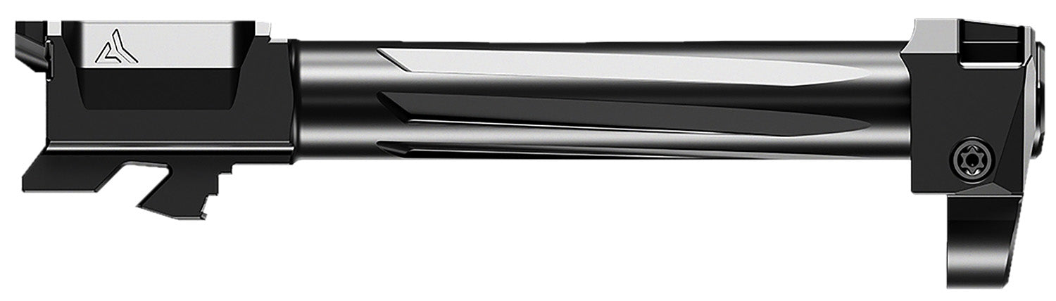 Radian Weapons Ramjet & Afterburner Barrel Combo 9mm for Glock 17 Gen5 Black Stainless Fluted