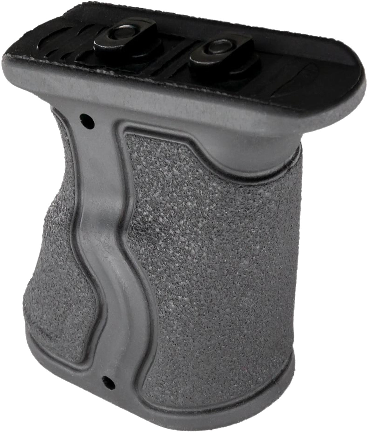 FAB Defense FXGRADMB Gradus Angled Forward Grip Black Rubber Overmold M-LOK Compatible