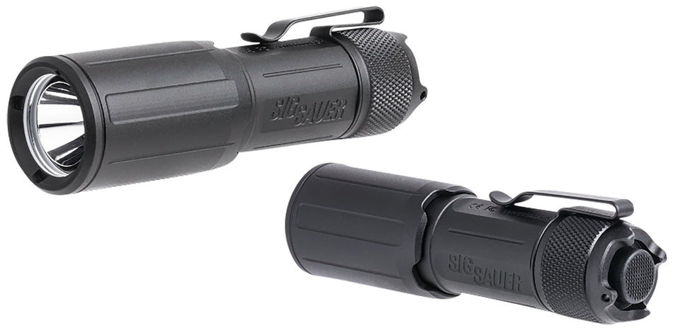 Sig Sauer Foxtrot-EDC Compact Black Anodized EDC Flashlight 1350 Lumens Rechargeable