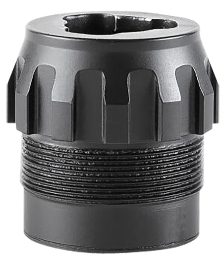 Dead Air DA444 3-Lug Adapter P-Series Stainless Steel Black for Primal Wolfman Ghost 45 Silencers
