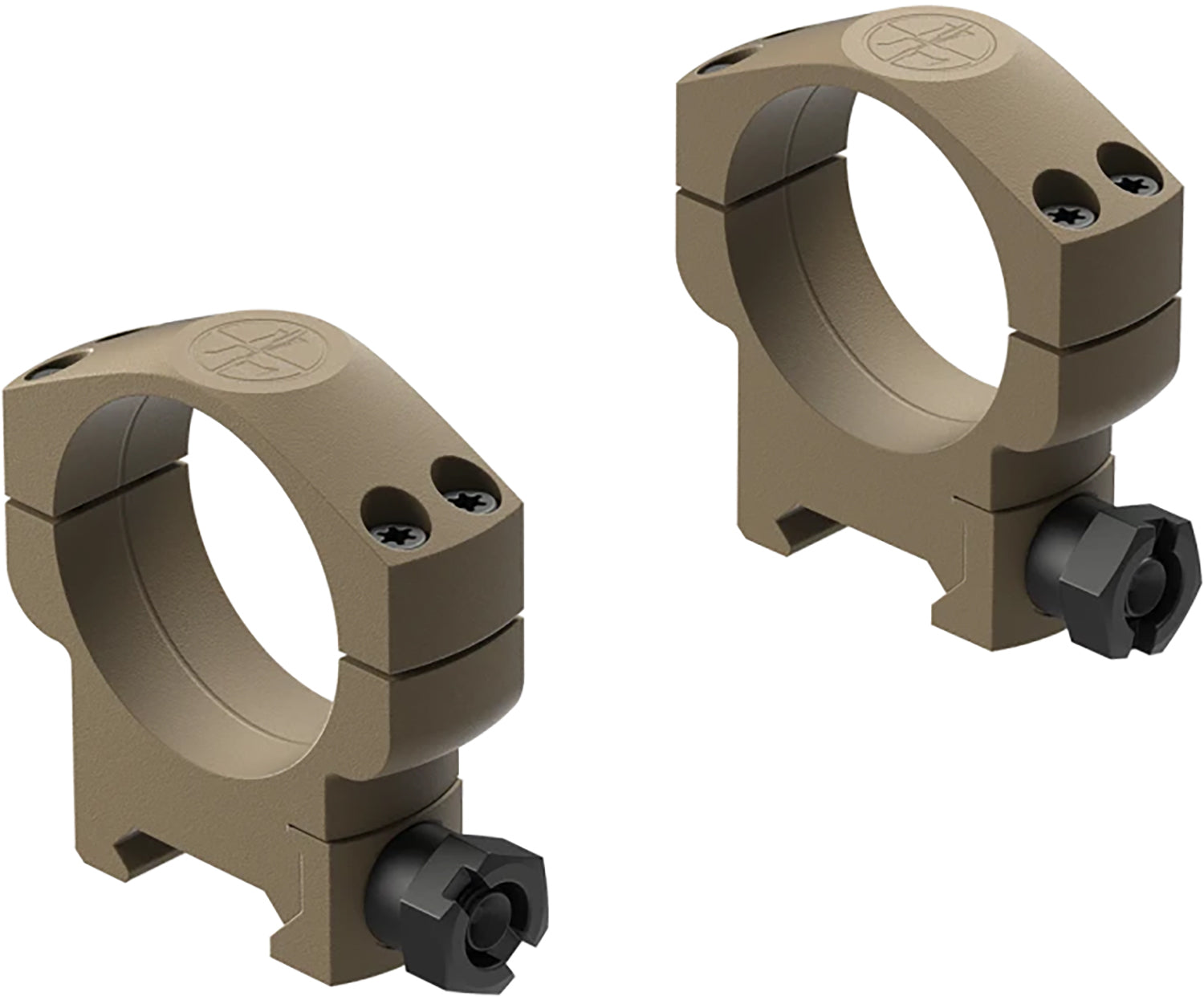 Leupold 185237 Mark 4 35mm High Scope Mount Flat Dark Earth Aluminum Picatinny Rail