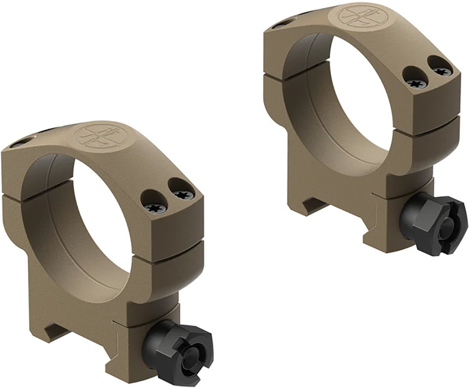 Leupold 185237 Mark 4 35mm High Scope Mount Flat Dark Earth Aluminum Picatinny Rail