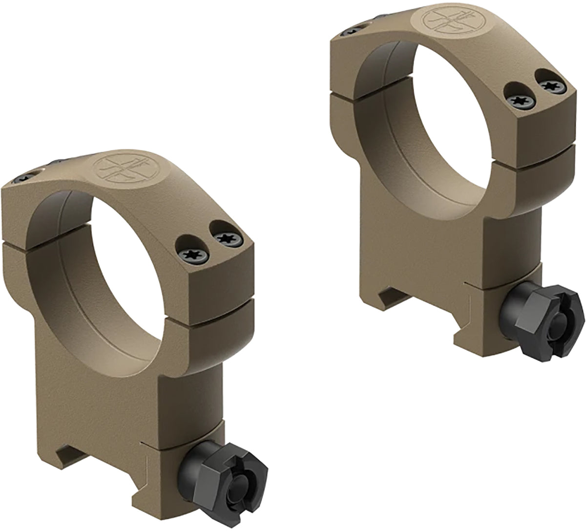 Leupold 185238 Mark 4 35mm Super High Scope Mount Flat Dark Earth Aluminum Picatinny Rail