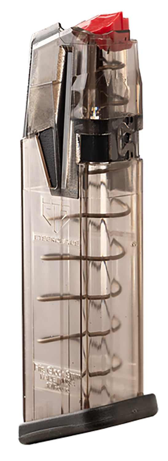ETS Group OMGGLK17 Glock 17/19 9mm Luger 17-Round Flush Omega Magazine Clear Polymer