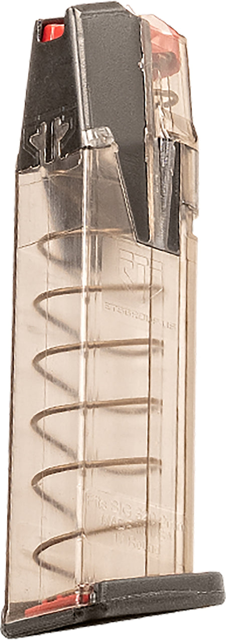 ETS Group OMGSW9MP17 S&W M&P 9mm Luger 17-Round Flush Omega Magazine Clear Polymer
