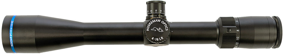 Huskemaw Optics 10416BD Blue Diamond Black 4-16x42mm 30mm Tube with HuntSmart Reticle