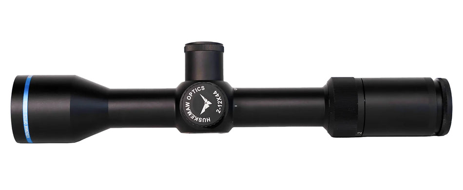 Huskemaw Blue Diamond 10212BD 2-12x44mm 30mm Tube Black HuntSmart Reticle Rifle Scope