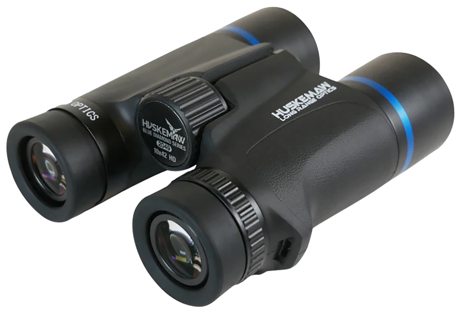 Huskemaw Blue Diamond 10BINO 10x42 HD Binocular Black Aluminum Stainless Ocular