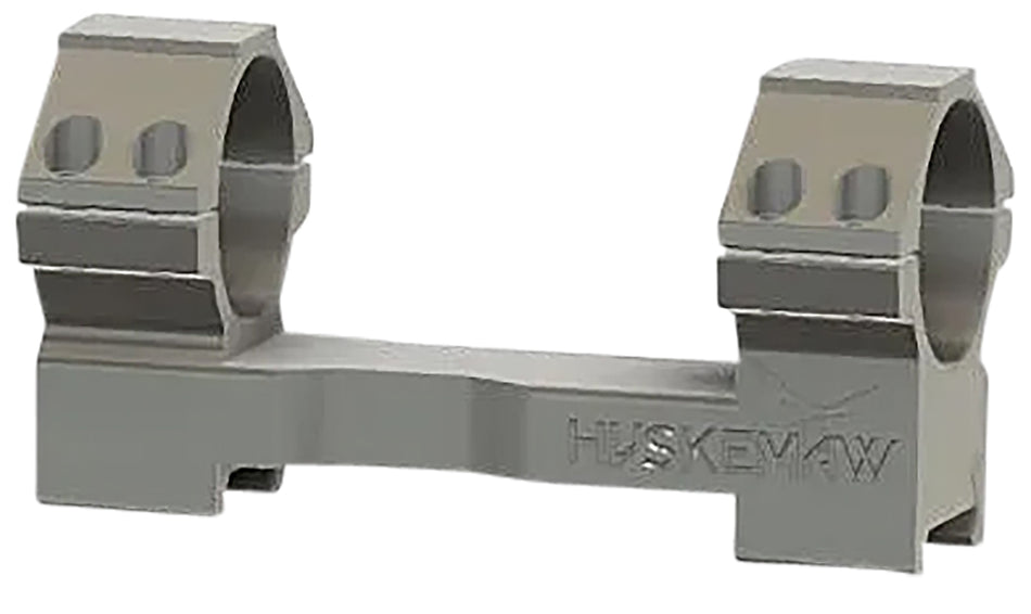 Huskemaw 20CRB Crossfield Picatinny Scope Mount and Ring Combo Silver 60 MOA