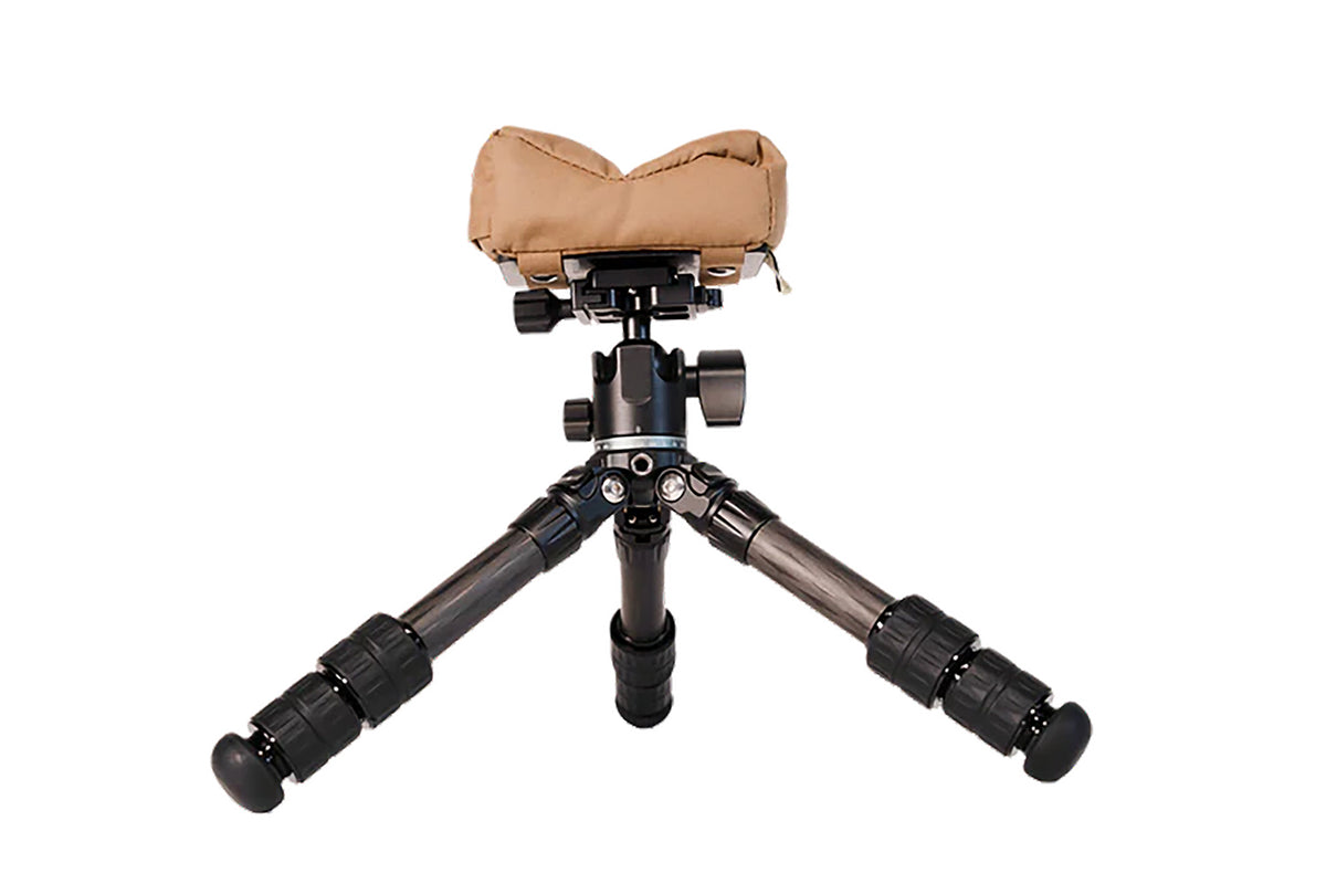 Huskemaw Bench Tripod with Shooting Head Adjustable Legs Precision Shooting Support