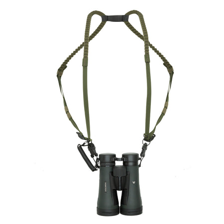 Elevation Dual Bino Harness Black/Green Chest Harness