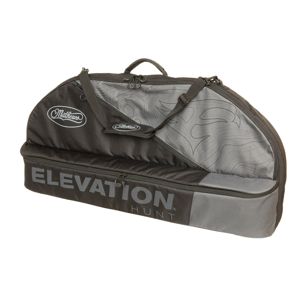 Elevation V1 Mathews Topo 40 in. Bow Case Black/Grey with Arrow Pocket