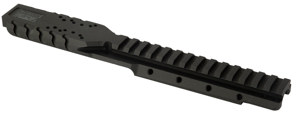 Samson 030026801 Hannibal Picatinny Rail for Ruger Mini-14 2007 and Earlier Black Anodized Direct Red Dot Mount