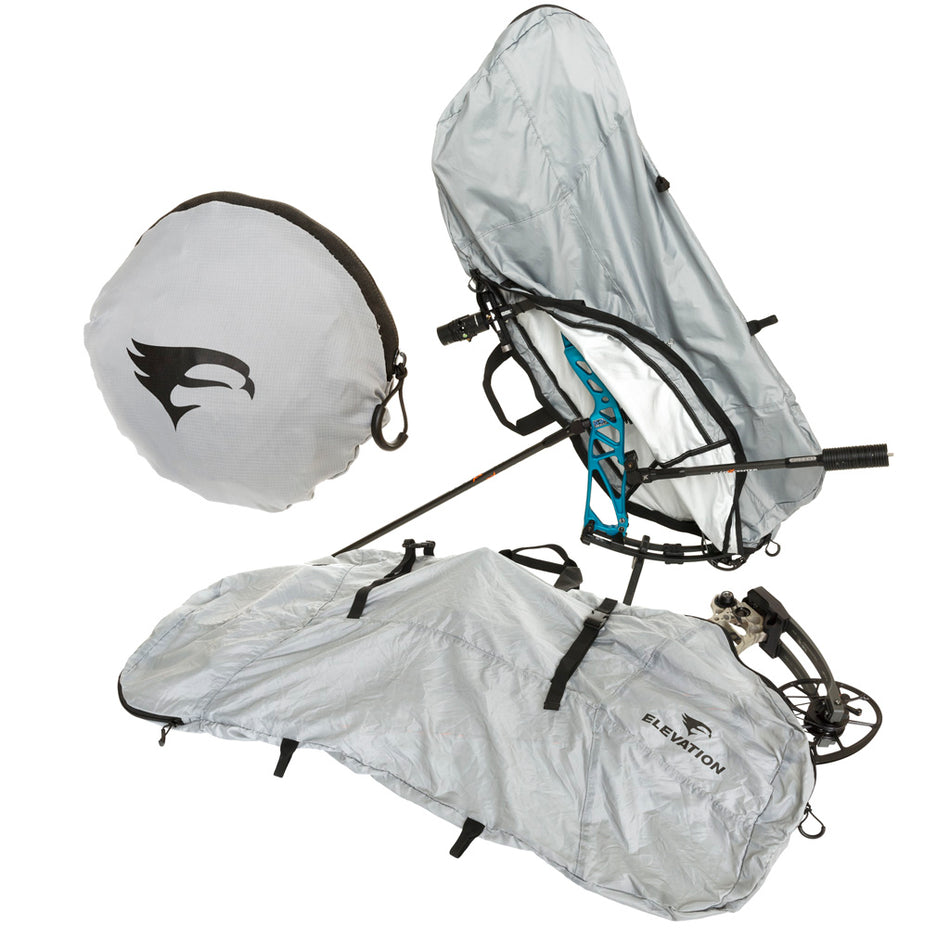 Elevation Packable Waterproof Bow Cover Grey 39-Inch