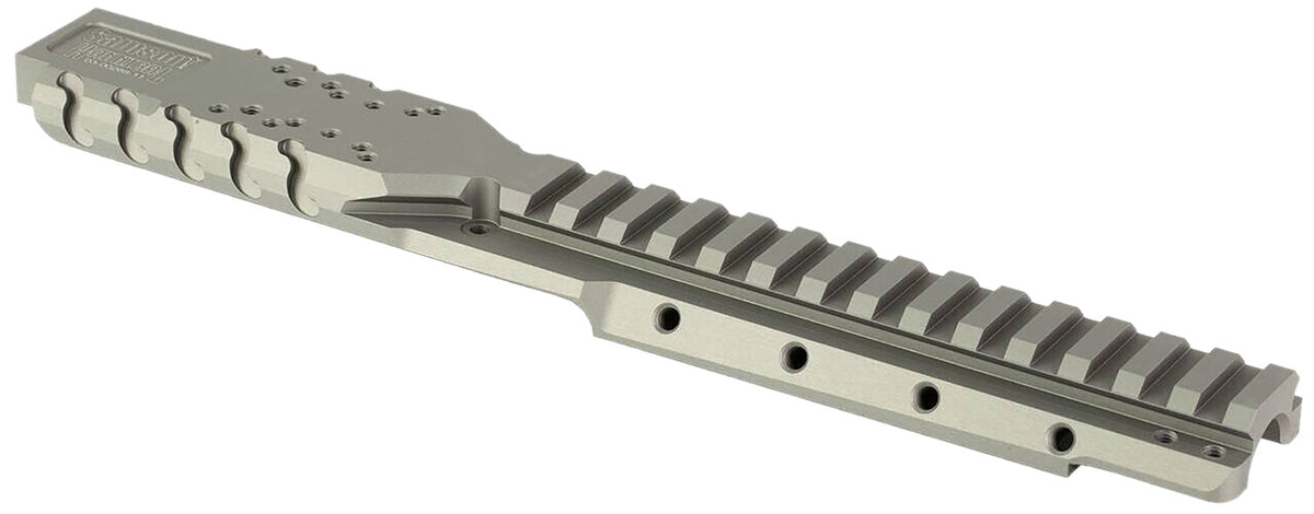 Samson 030026811 Hannibal Picatinny Rail for Ruger Mini-14 2007 and Earlier Natural Gray Direct Red Dot Mount