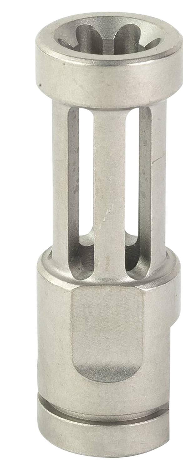 Samson 040606200 Ruger 10/22 Stainless Steel Flash Hider Muzzle Device Minimizes Muzzle Flash