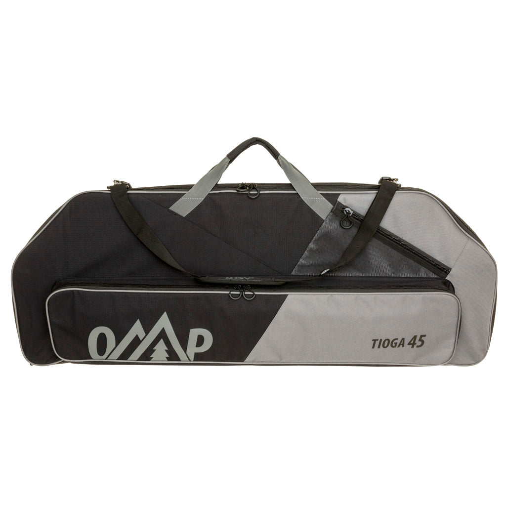 October Mountain Tioga Bow Case 45 in. Black and Grey