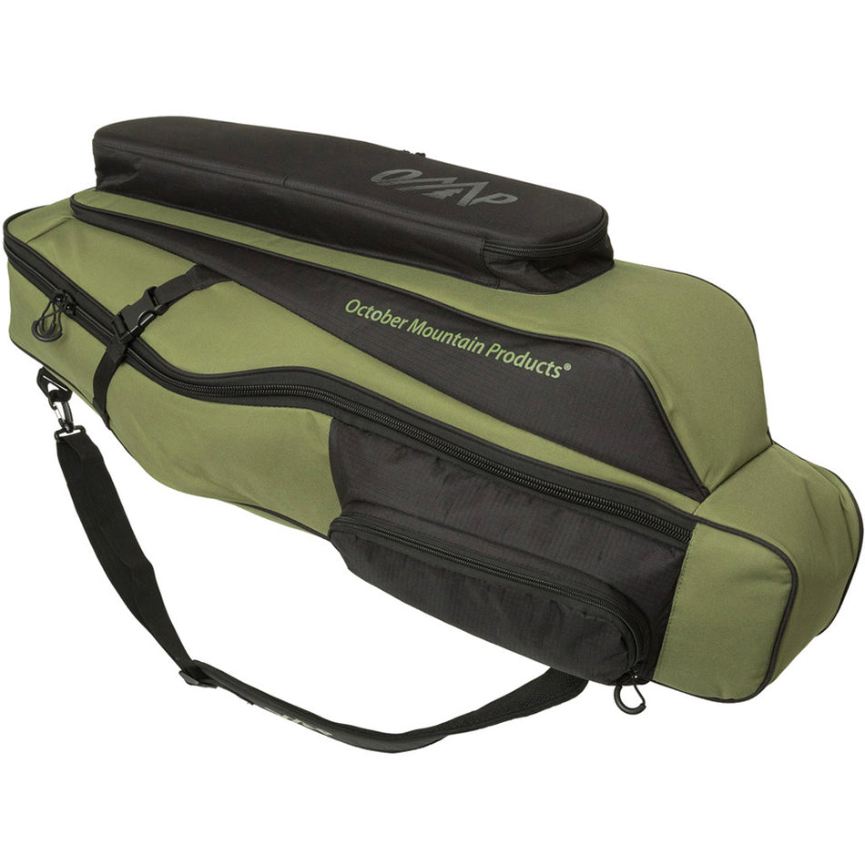 October Mountain Narrows Compact Crossbow Case 37 in. Green/Black