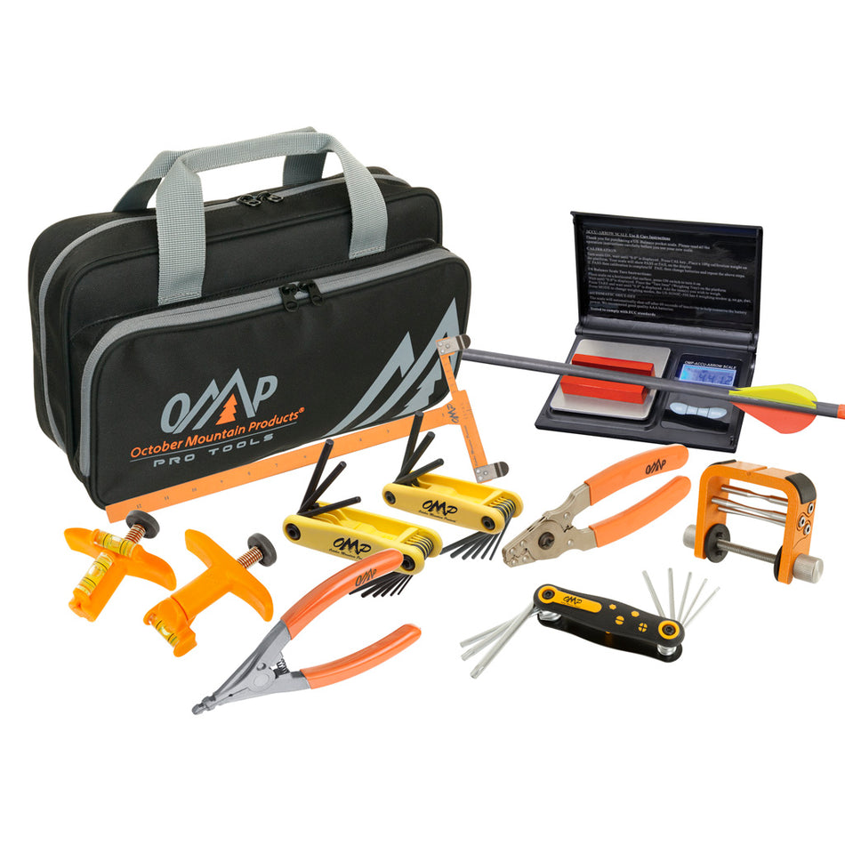 October Mountain Pro Archery Bow Maintenance Tool Kit