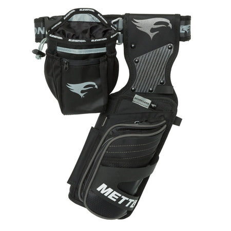 Elevation Mettle LH Black Field Quiver Package with Belt and Pouch
