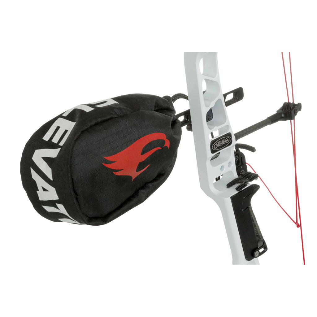 Elevation Sight Mitt Bow Sight Protector Black/Red