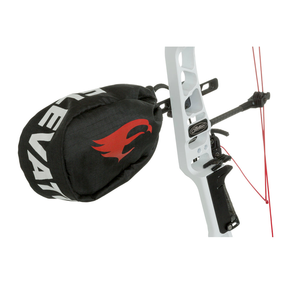 Elevation Sight Mitt Bow Sight Protector Black/Red