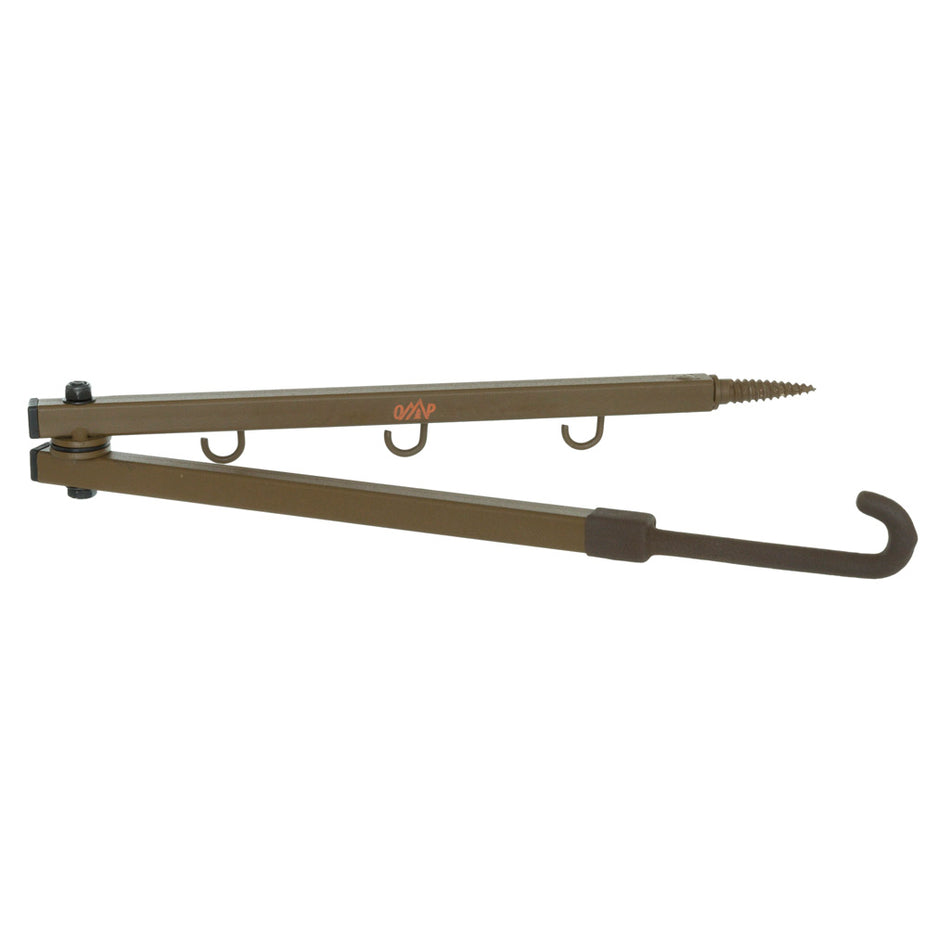 October Mountain 23 in. Foldable Bow Hanger Brown Wide Limb
