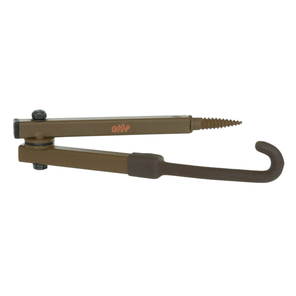 October Mountain 13 in. Foldable Bow Hanger Brown Wide Limb