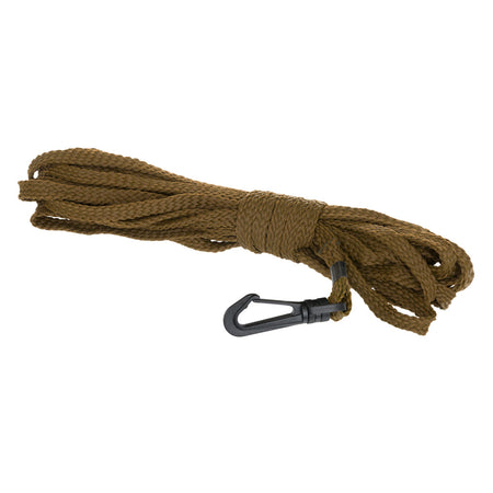 October Mountain 30 ft. No-Tangle Bow Pull Up Rope Brown