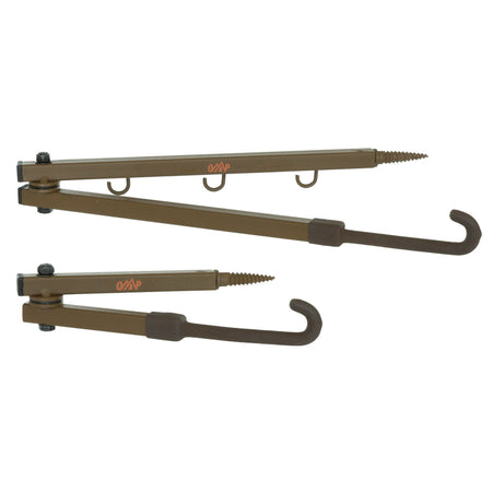 October Mountain Folding Bow Hanger Set Brown 23 in. and 13 in.