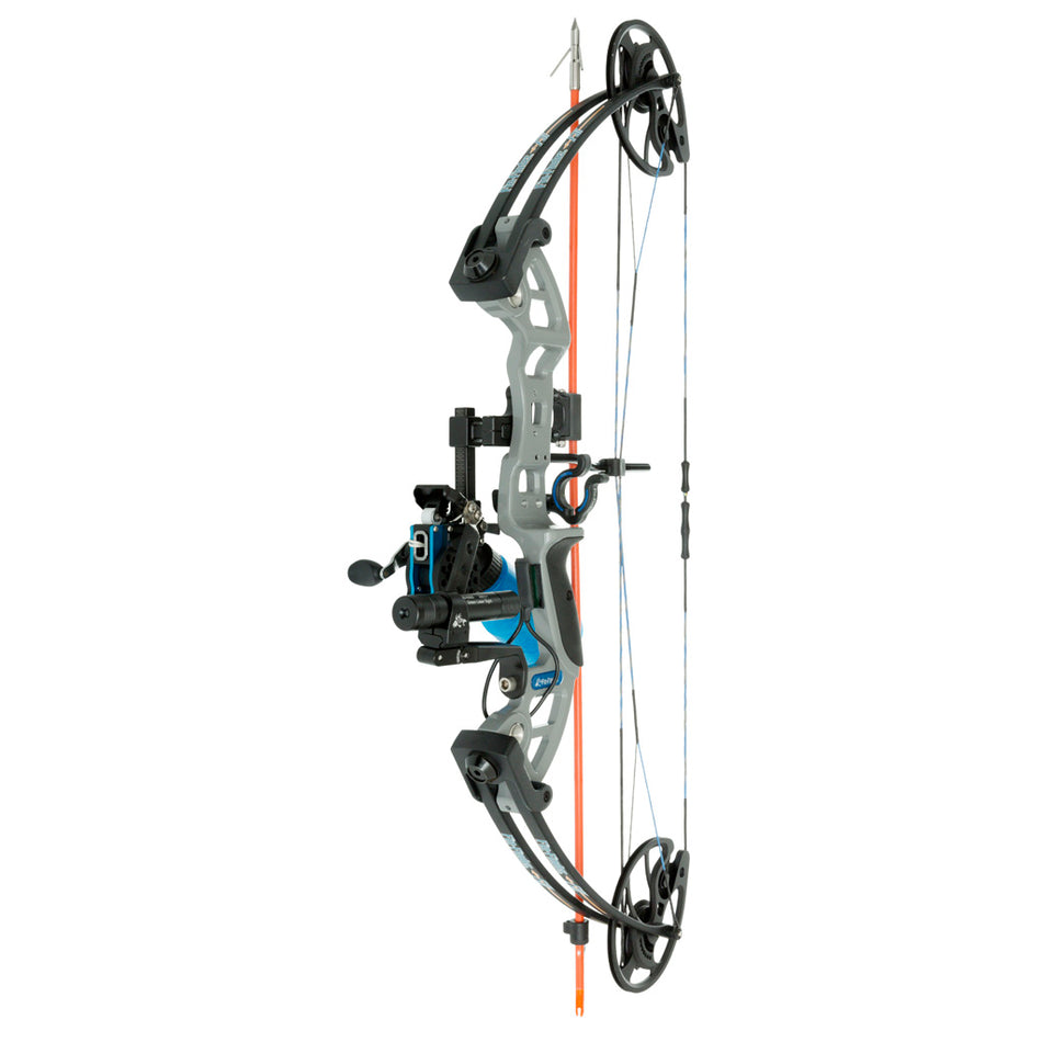 Fin Finder F-31 Ready-to-Fish Bowfishing Bow Package BLS Winch Pro Reel RH