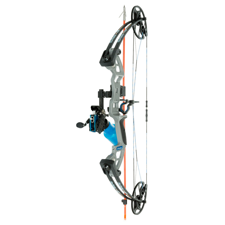 Fin Finder F-31 Ready-to-Fish Bowfishing Bow Package with Winch Pro Reel RH