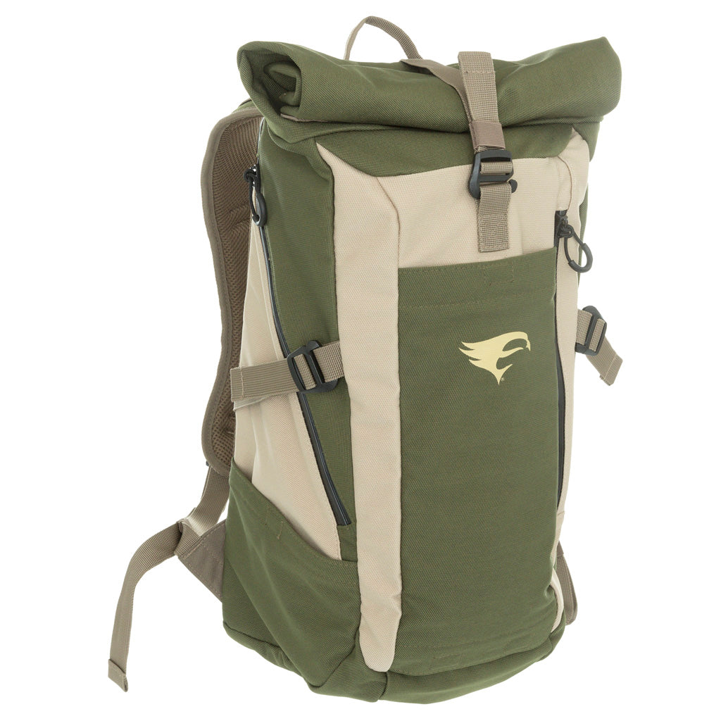 Elevation Suppression Silent Field Pack Olive and Tan