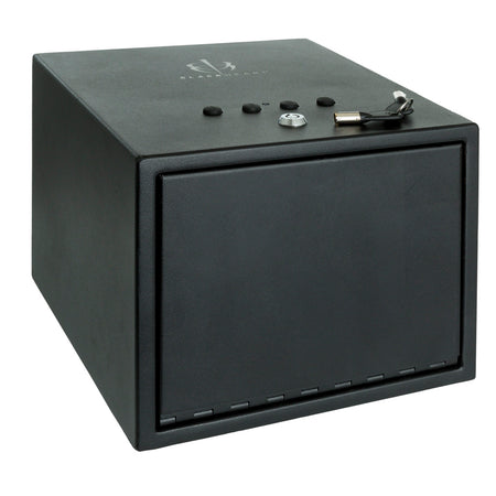 BlackHeart Dual Handgun Hard Vault with Interior Shelf Black