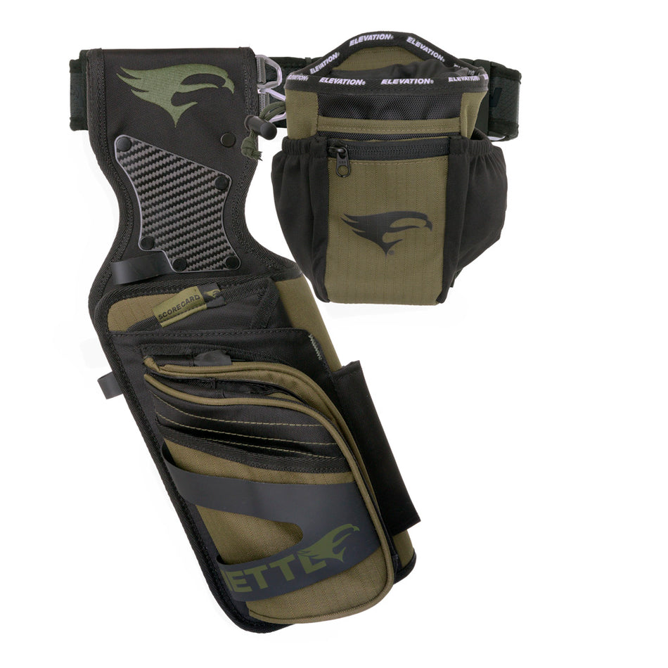 Elevation Mettle Archery Quiver Package Ambush Green RH