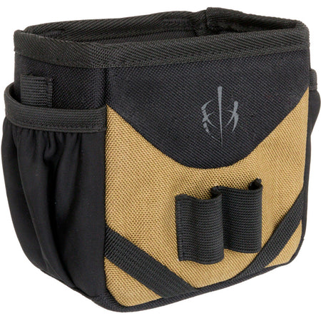 BlackHeart Reflex Ammo Shell Pouch Black/Brown with Side Pockets