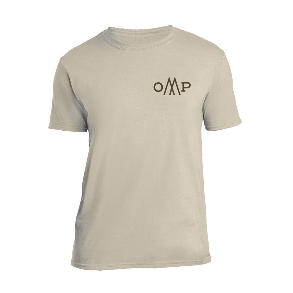October Mountain Tradition Cotton T-Shirt Sand 2X-Large