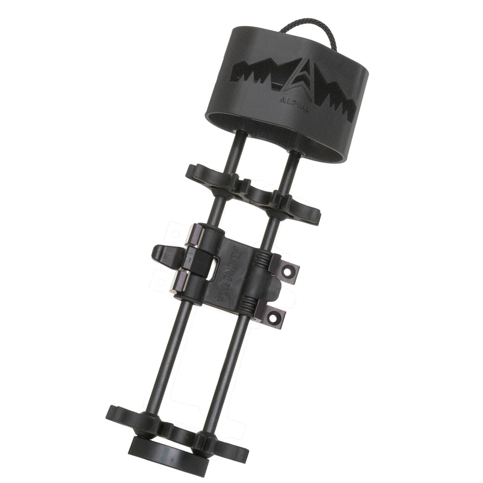 Alpine Waypoint 3-Arrow Archery Quiver Black