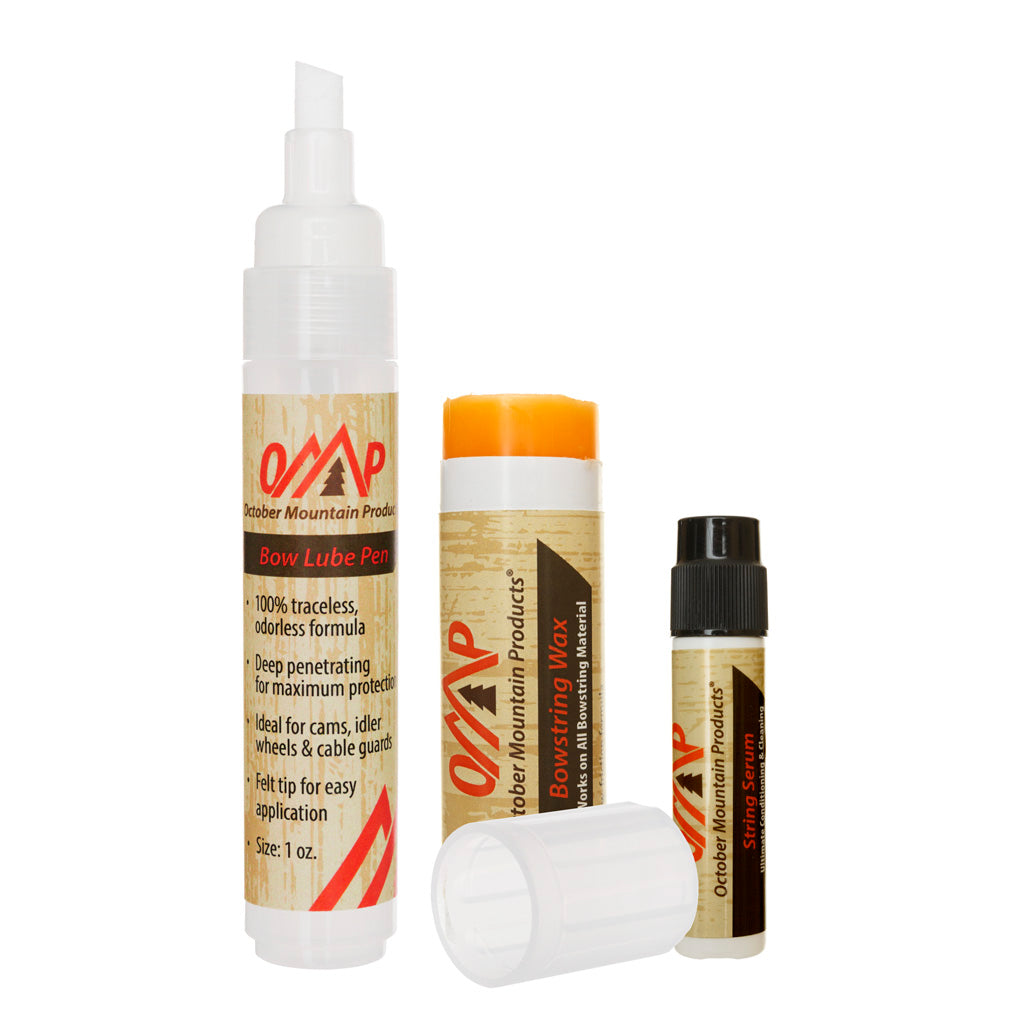 October Mountain Bow Care Combo Kit 3-Piece