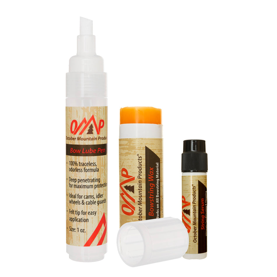October Mountain Bow Care Combo Kit 3-Piece