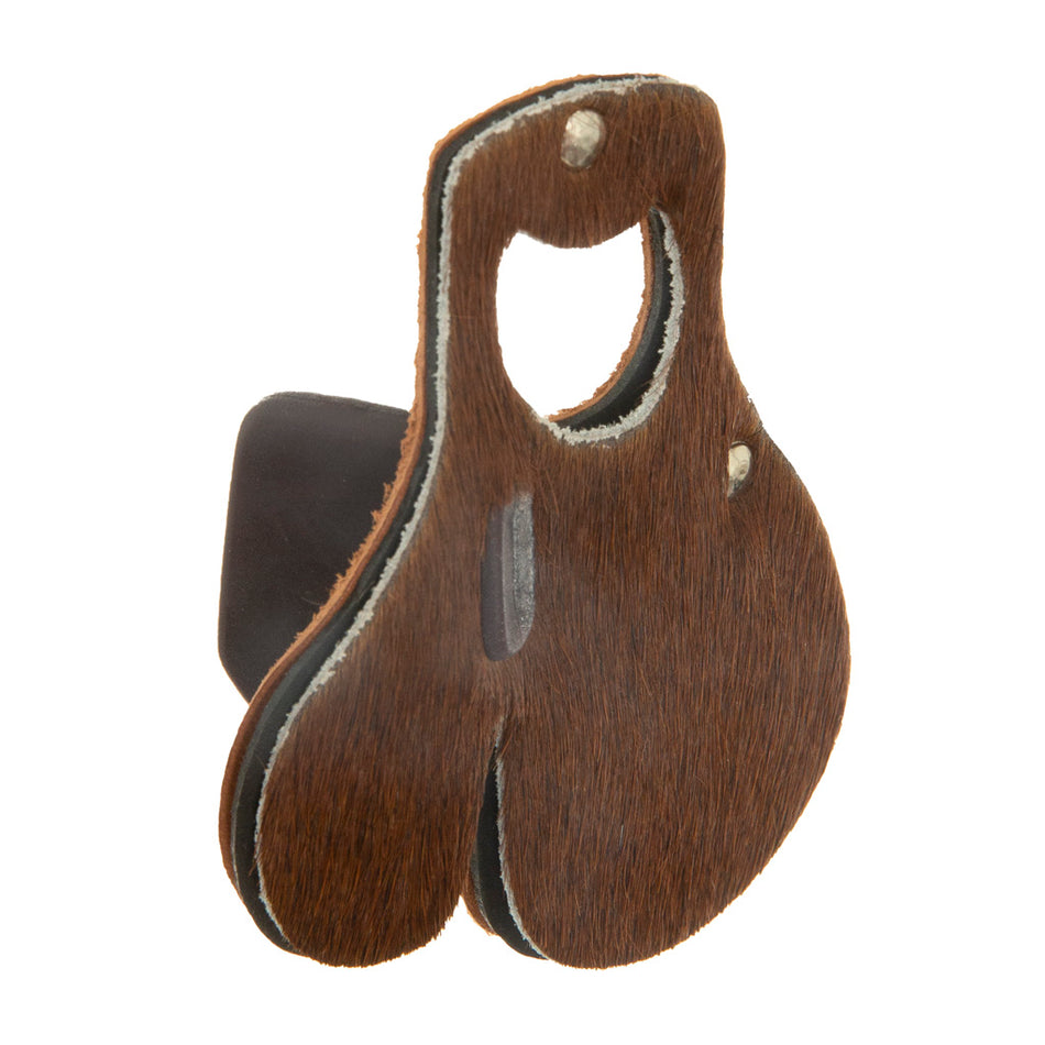 October Mountain Medium RH Hair Tab Brown Recurve Finger Protection