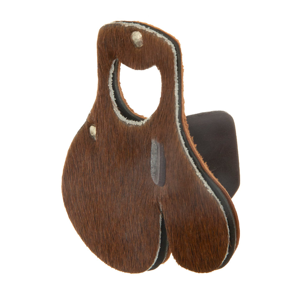 October Mountain Small LH Hair Tab Brown Recurve Finger Protection