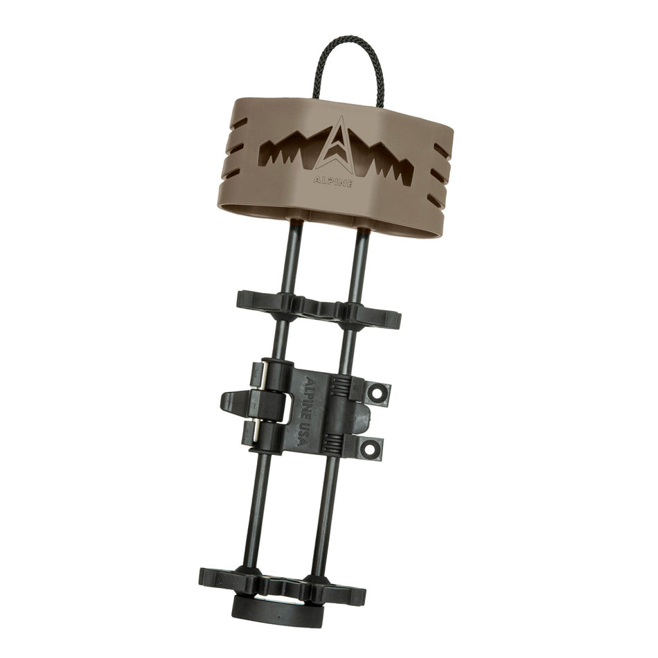 Alpine Waypoint 4 Arrow Archery Quiver – Buckskin Color