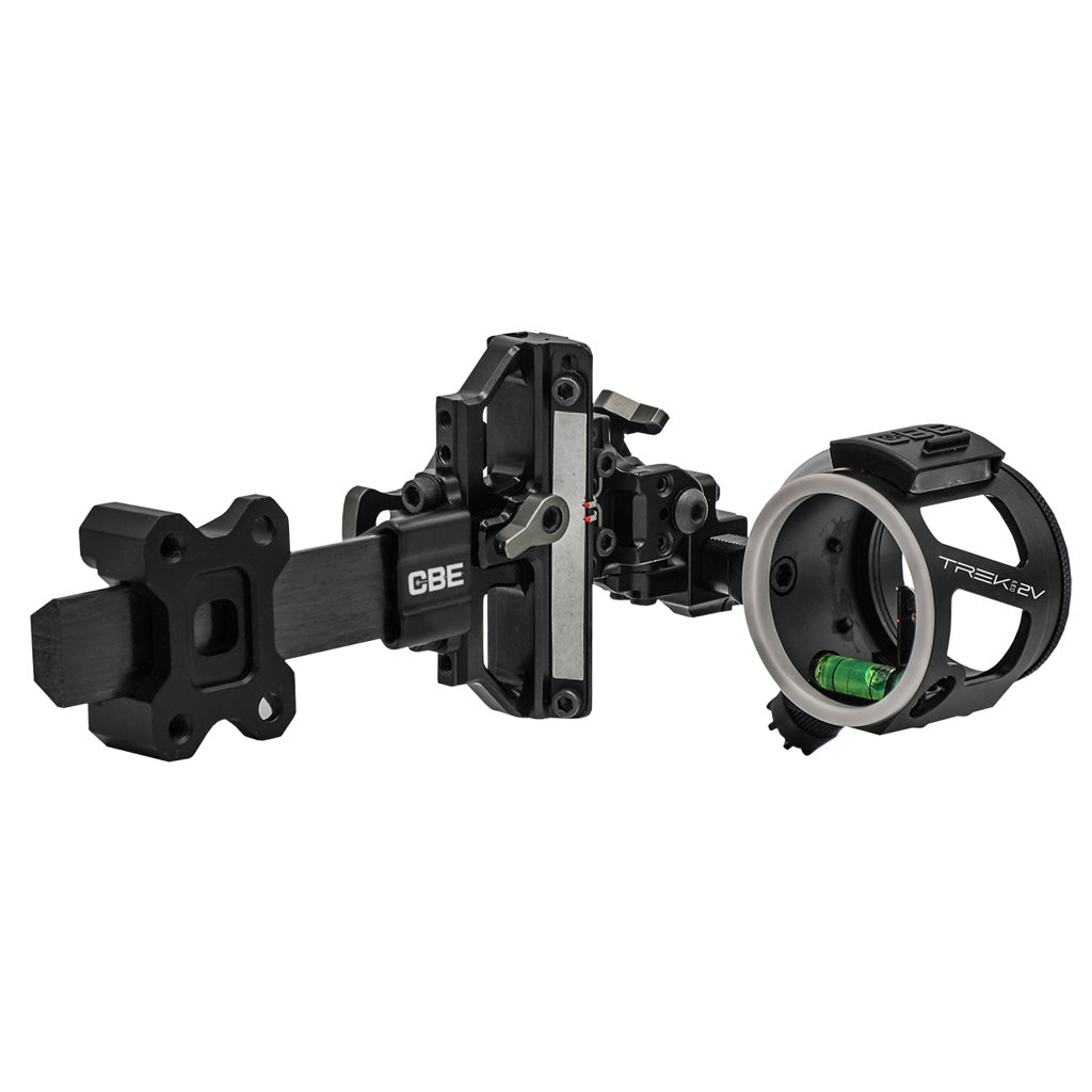 CBE Trek 2V Pro Archery Sight 2 Pin .010 Left Hand