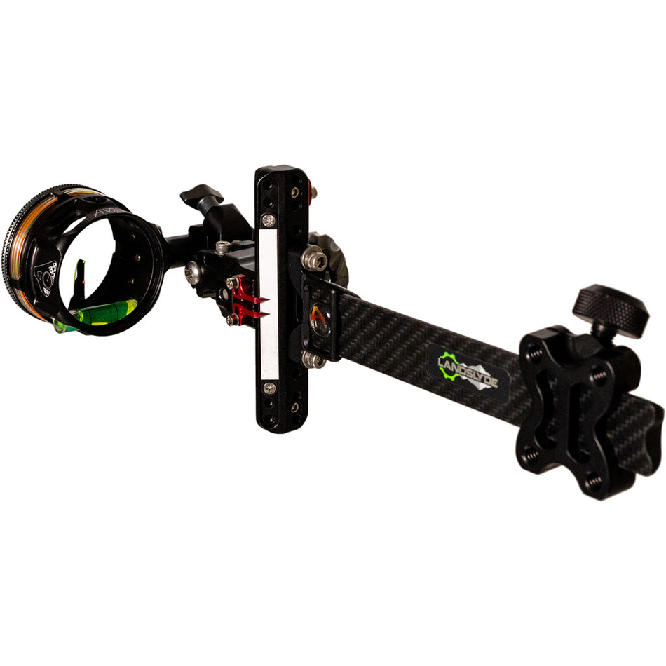 Axcel LANDSLYDE Carbon Pro Slider Sight with AVX-41 Scope Ranger DBL Pin .019 Black