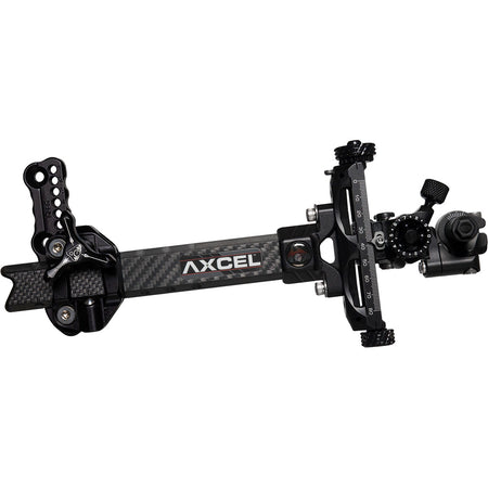 Axcel Achieve XP 2.0in Carbon Bar Tournament Compound Sight 6in RH Black