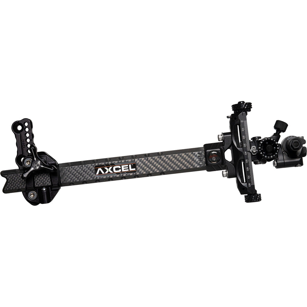 Axcel Achieve XP 2.0in Carbon Bar Tournament Compound Sight 9in RH Black